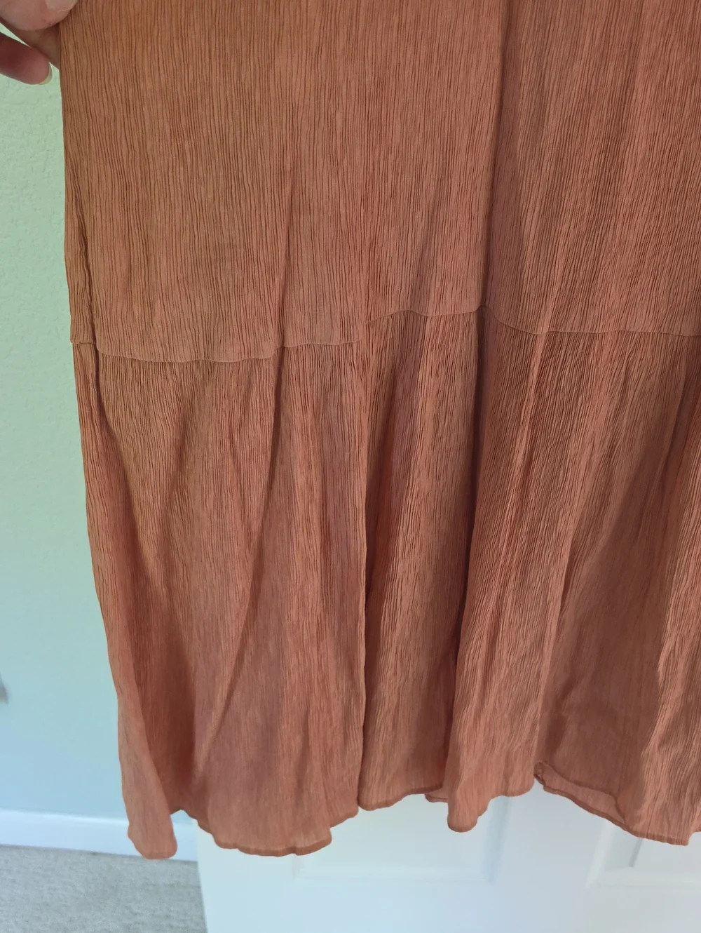 Abercrombie & Fitch Sleeveless Rust Brown Maxi Dress Size XXL Tall